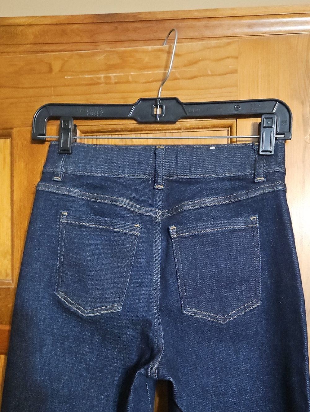Spanx Wide-Leg High-Rise Denim Jeans - Dark Indigo-NWOT - Picture 9 of 12